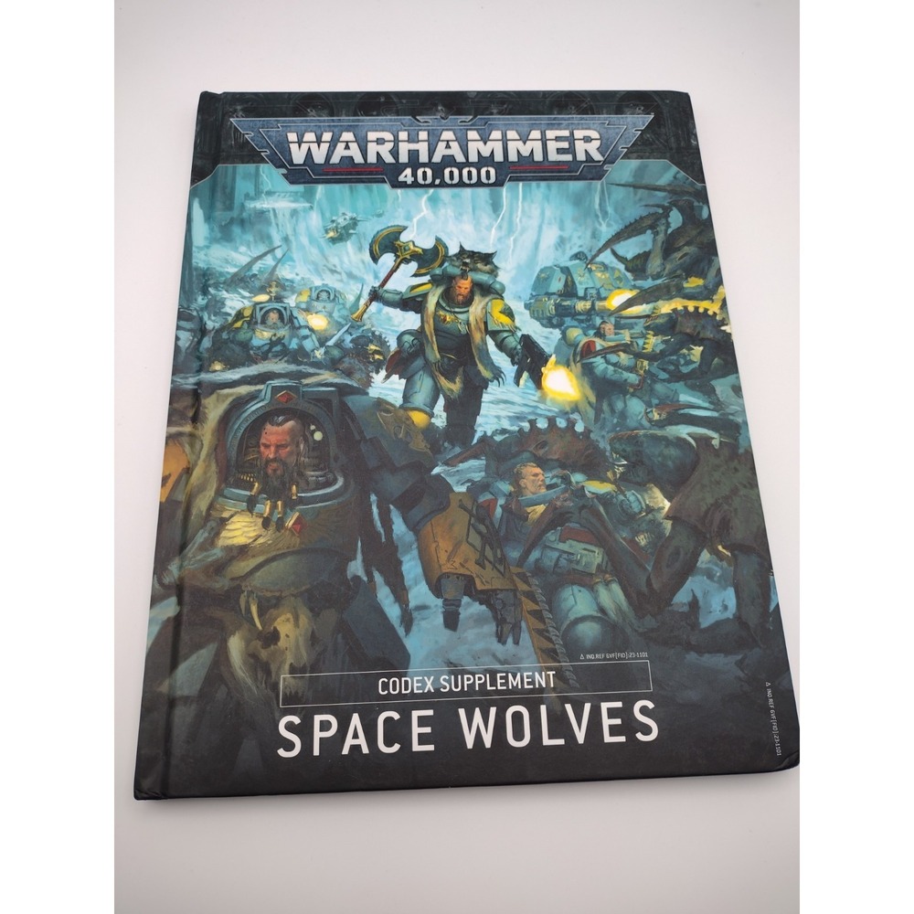 Warhammer 40K: Space Wolves Codex Supplement Hardcover 2020 - RPG Games Workshop